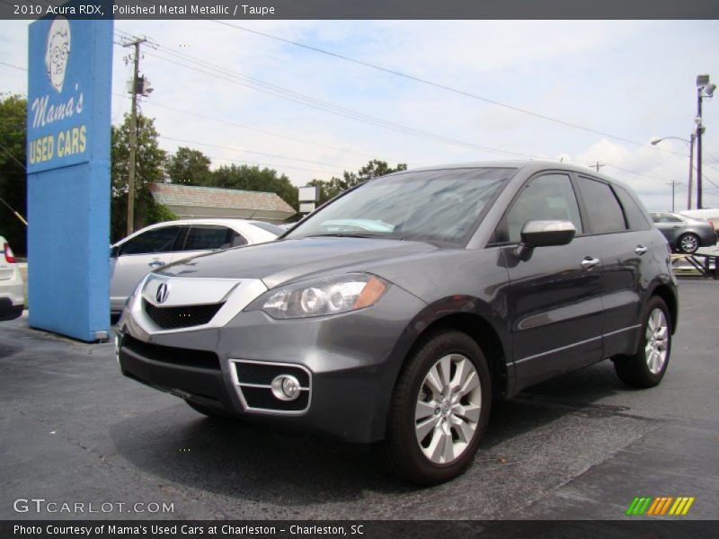 Polished Metal Metallic / Taupe 2010 Acura RDX