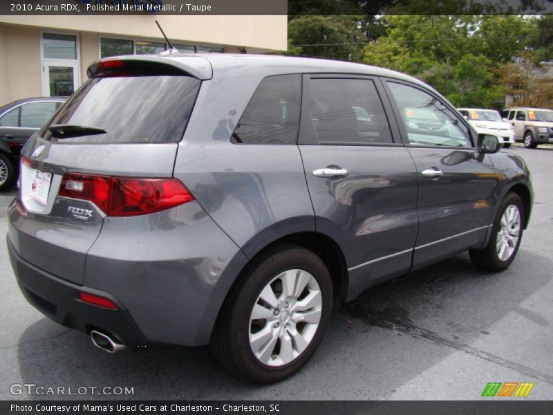 Polished Metal Metallic / Taupe 2010 Acura RDX