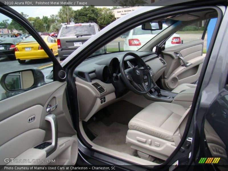 Polished Metal Metallic / Taupe 2010 Acura RDX