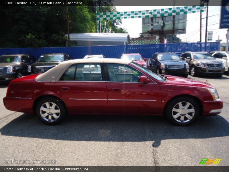 Crimson Pearl / Cashmere 2006 Cadillac DTS