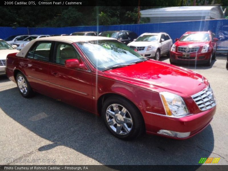 Crimson Pearl / Cashmere 2006 Cadillac DTS