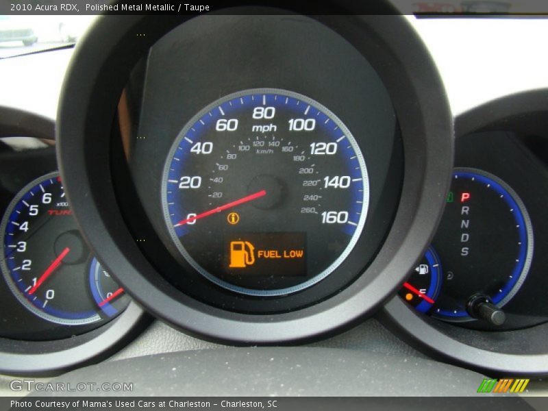 Polished Metal Metallic / Taupe 2010 Acura RDX