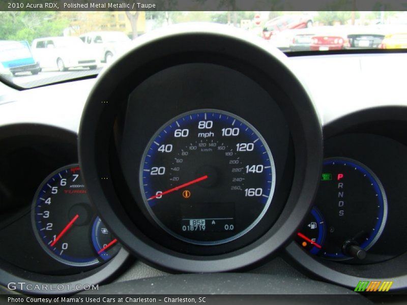 Polished Metal Metallic / Taupe 2010 Acura RDX