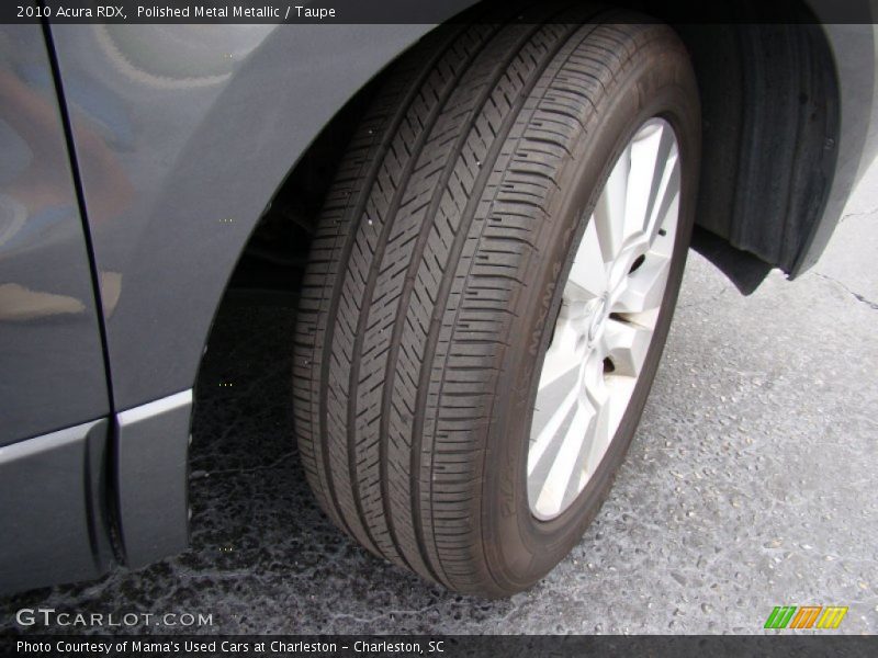 Polished Metal Metallic / Taupe 2010 Acura RDX