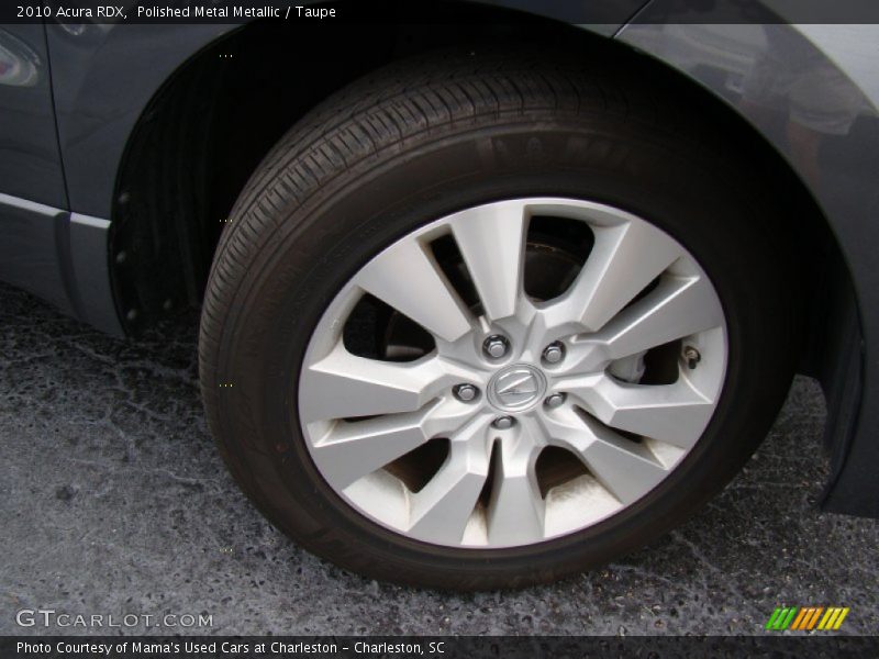 Polished Metal Metallic / Taupe 2010 Acura RDX