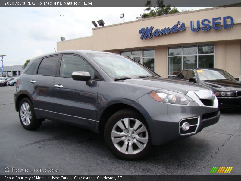 Polished Metal Metallic / Taupe 2010 Acura RDX