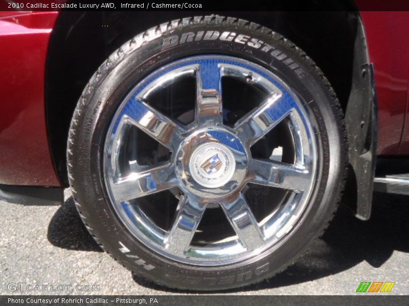Infrared / Cashmere/Cocoa 2010 Cadillac Escalade Luxury AWD
