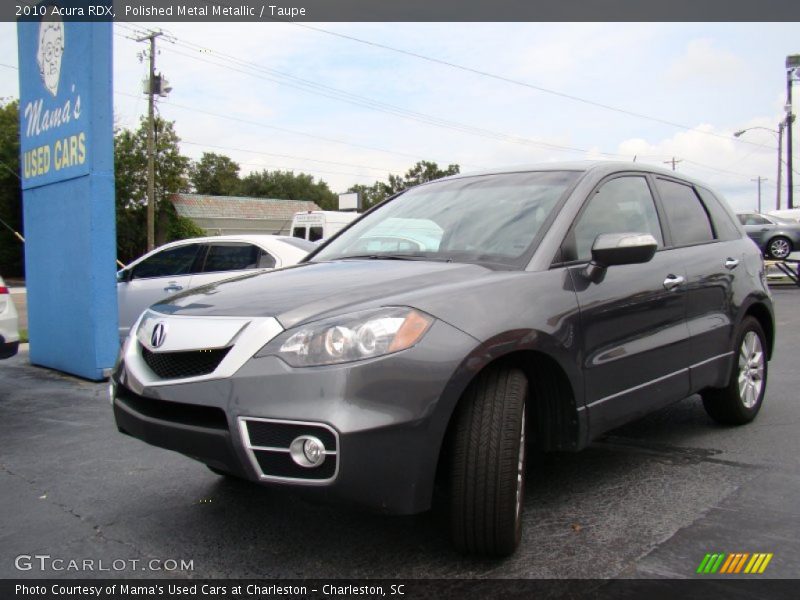Polished Metal Metallic / Taupe 2010 Acura RDX