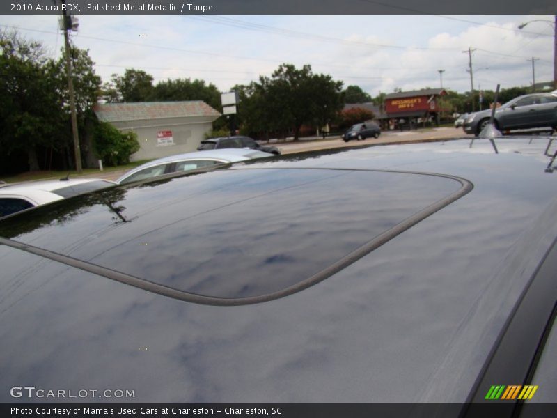 Polished Metal Metallic / Taupe 2010 Acura RDX