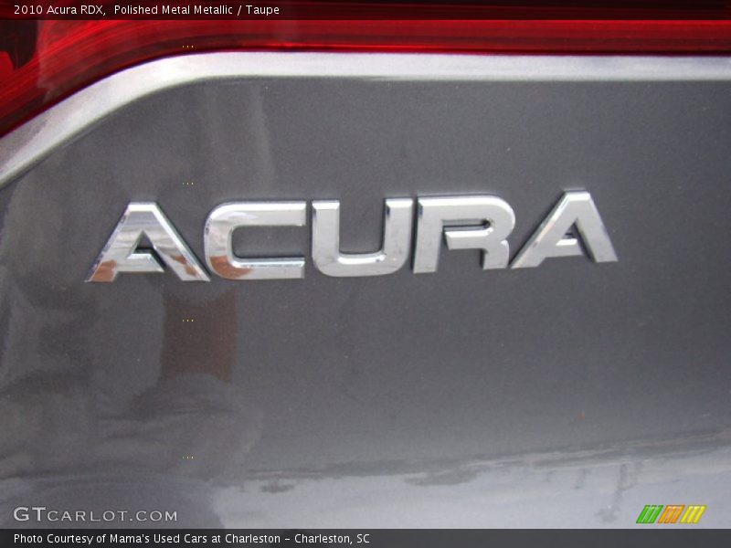 Polished Metal Metallic / Taupe 2010 Acura RDX