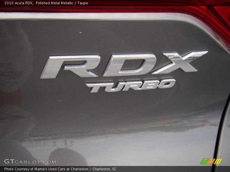 Polished Metal Metallic / Taupe 2010 Acura RDX