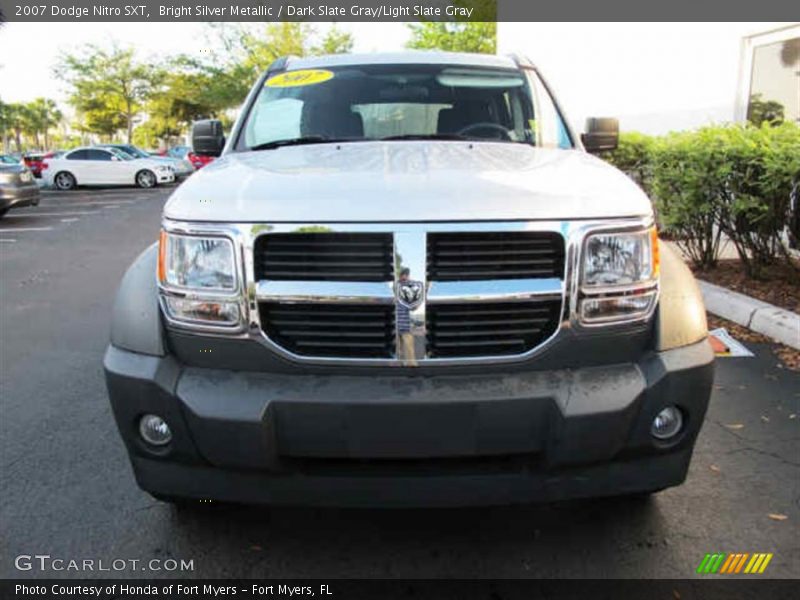 Bright Silver Metallic / Dark Slate Gray/Light Slate Gray 2007 Dodge Nitro SXT