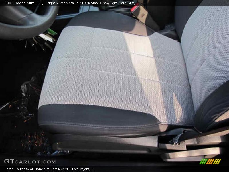 Bright Silver Metallic / Dark Slate Gray/Light Slate Gray 2007 Dodge Nitro SXT