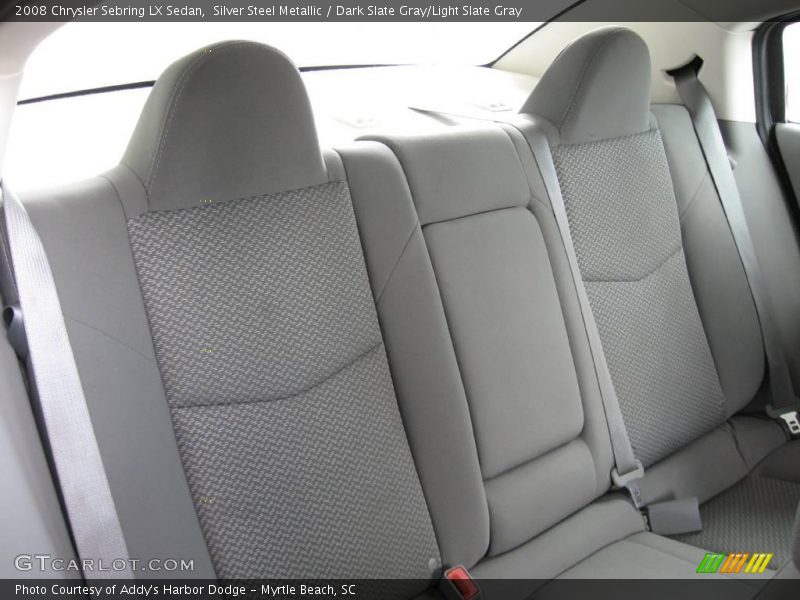 Silver Steel Metallic / Dark Slate Gray/Light Slate Gray 2008 Chrysler Sebring LX Sedan