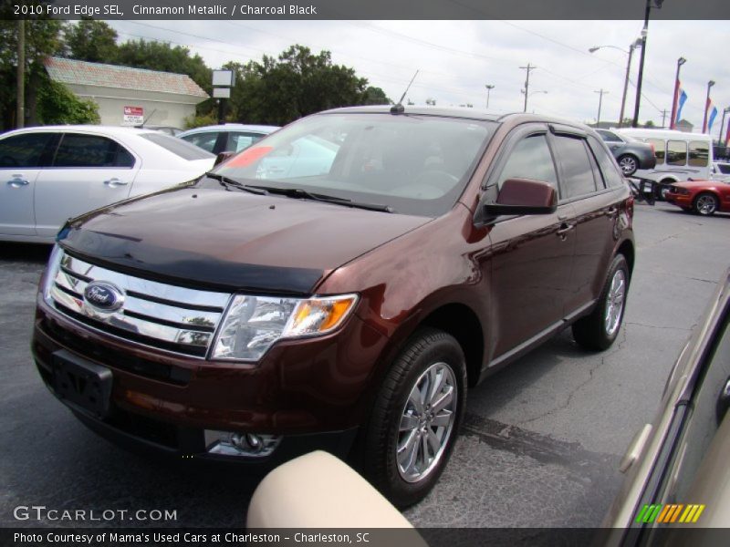 Cinnamon Metallic / Charcoal Black 2010 Ford Edge SEL