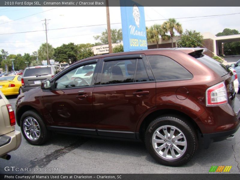 Cinnamon Metallic / Charcoal Black 2010 Ford Edge SEL