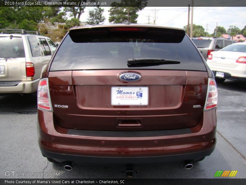Cinnamon Metallic / Charcoal Black 2010 Ford Edge SEL