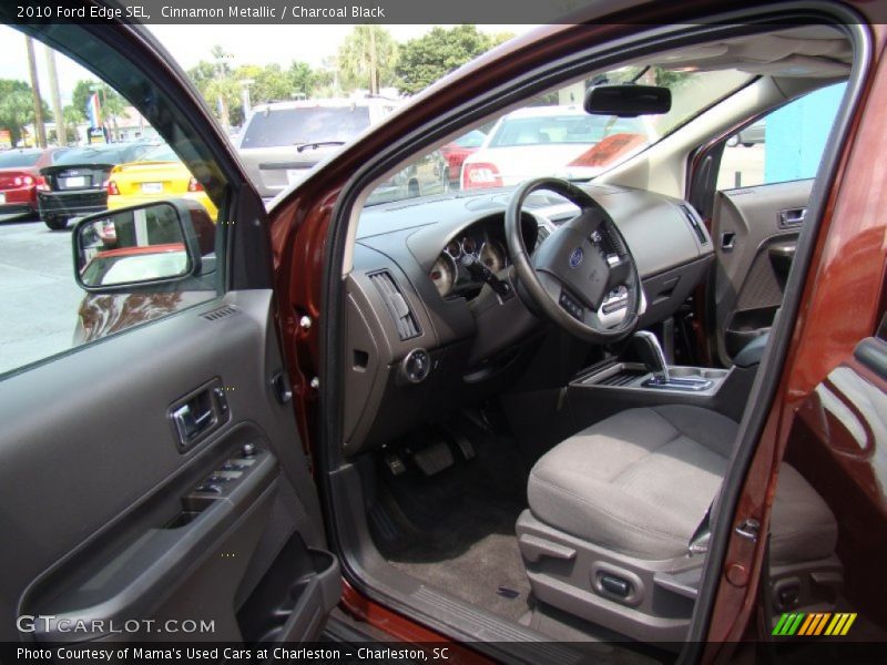 Cinnamon Metallic / Charcoal Black 2010 Ford Edge SEL