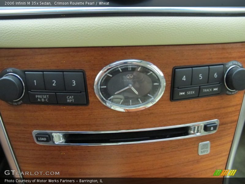 Crimson Roulette Pearl / Wheat 2006 Infiniti M 35x Sedan