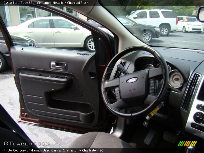Cinnamon Metallic / Charcoal Black 2010 Ford Edge SEL