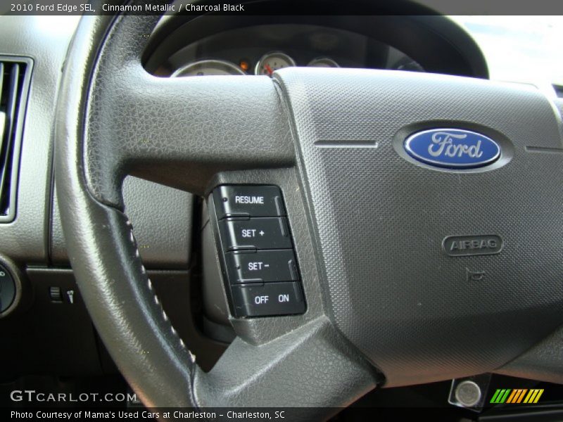 Cinnamon Metallic / Charcoal Black 2010 Ford Edge SEL