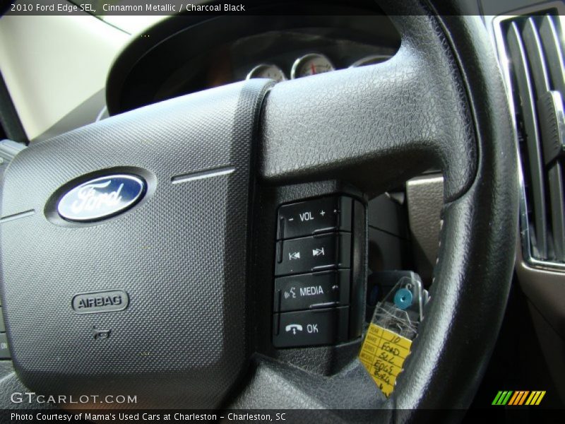 Cinnamon Metallic / Charcoal Black 2010 Ford Edge SEL