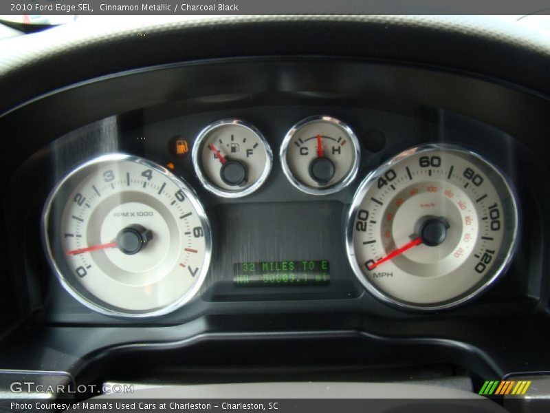Cinnamon Metallic / Charcoal Black 2010 Ford Edge SEL