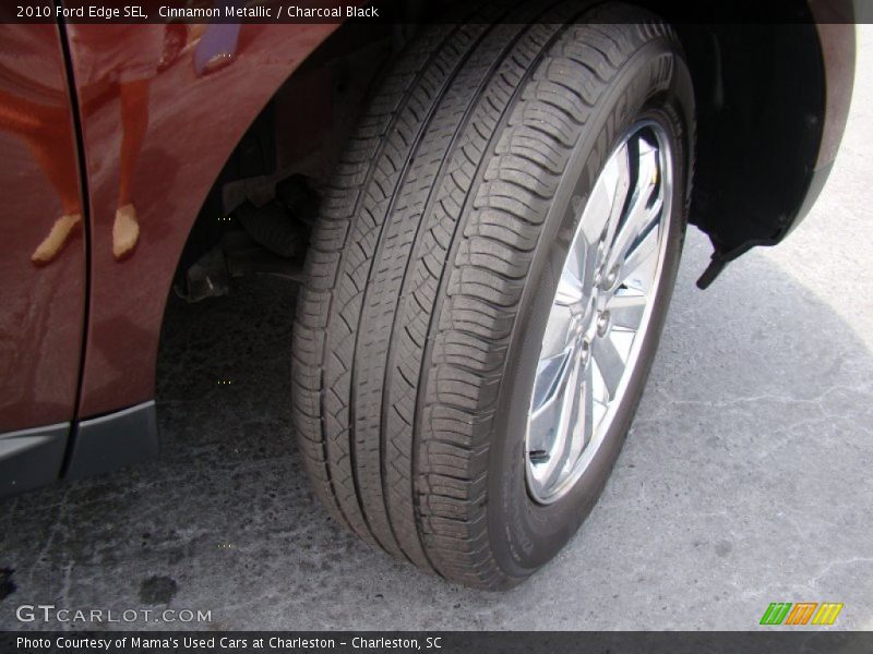 Cinnamon Metallic / Charcoal Black 2010 Ford Edge SEL
