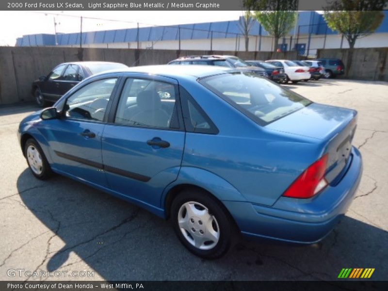  2000 Focus LX Sedan Light Sapphire Blue Metallic