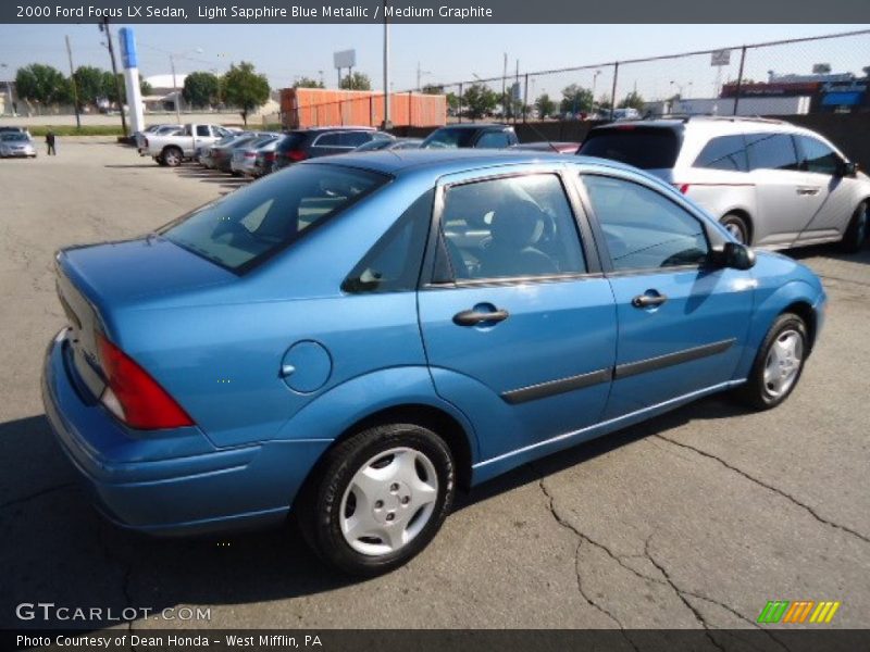  2000 Focus LX Sedan Light Sapphire Blue Metallic