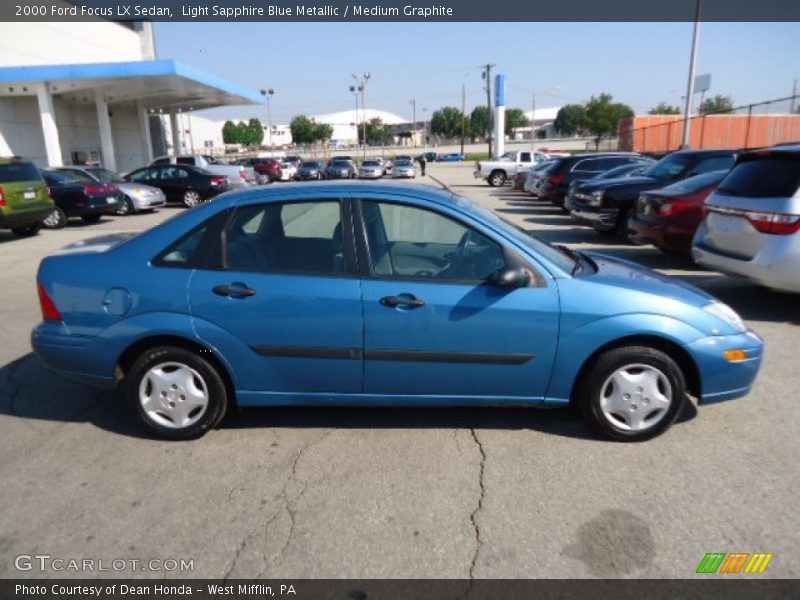  2000 Focus LX Sedan Light Sapphire Blue Metallic