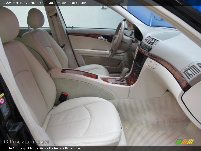  2005 E 320 4Matic Wagon Stone Interior