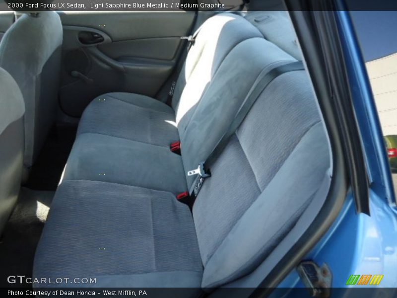 Light Sapphire Blue Metallic / Medium Graphite 2000 Ford Focus LX Sedan