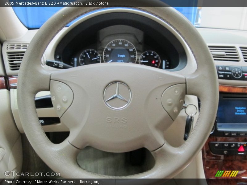  2005 E 320 4Matic Wagon Steering Wheel