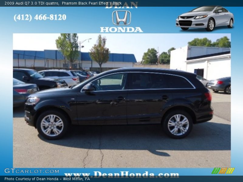 Phantom Black Pearl Effect / Black 2009 Audi Q7 3.0 TDI quattro