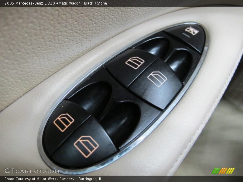 Controls of 2005 E 320 4Matic Wagon