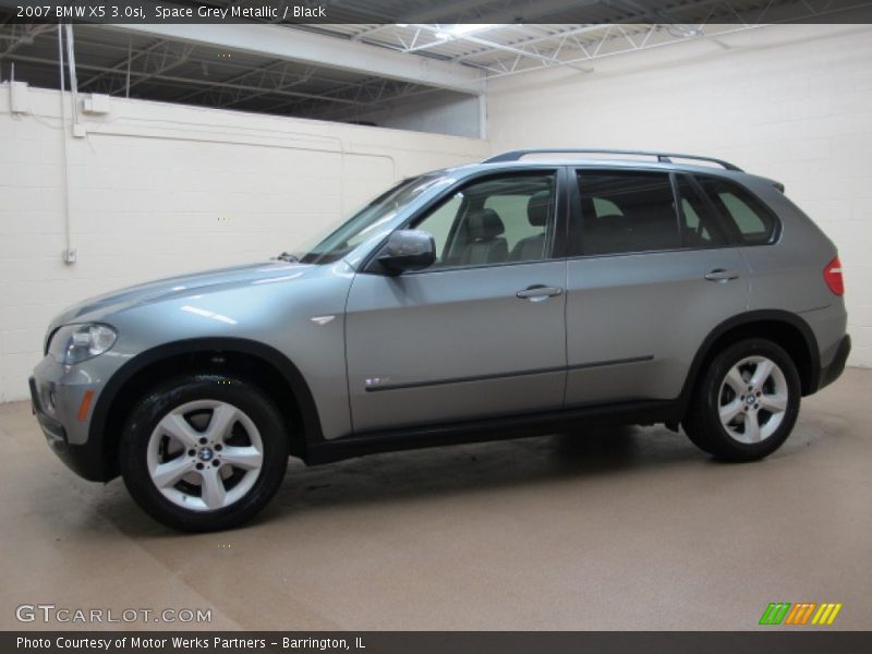 Space Grey Metallic / Black 2007 BMW X5 3.0si