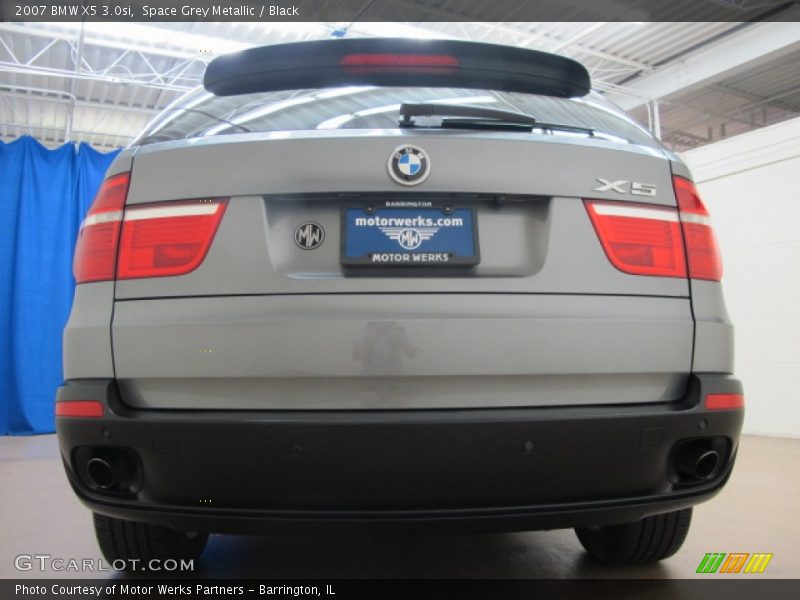 Space Grey Metallic / Black 2007 BMW X5 3.0si