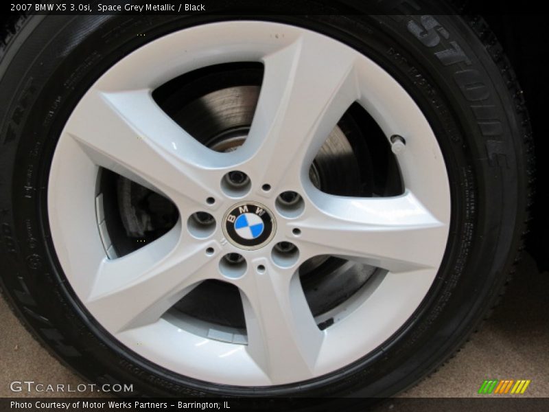 Space Grey Metallic / Black 2007 BMW X5 3.0si