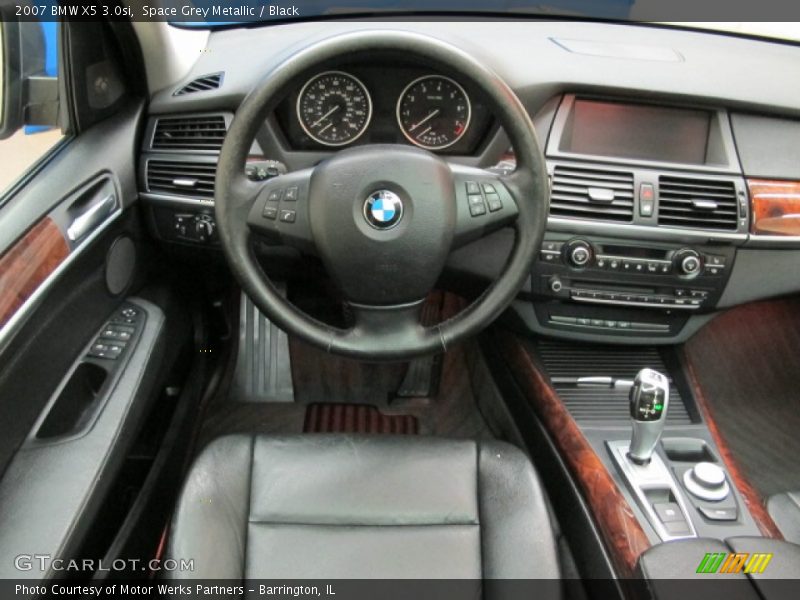 Space Grey Metallic / Black 2007 BMW X5 3.0si