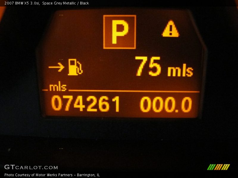 Space Grey Metallic / Black 2007 BMW X5 3.0si