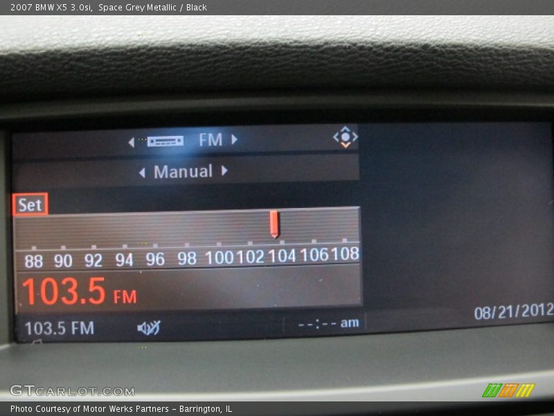 Space Grey Metallic / Black 2007 BMW X5 3.0si