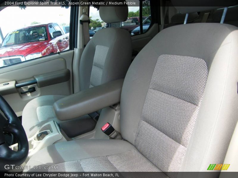 Aspen Green Metallic / Medium Pebble 2004 Ford Explorer Sport Trac XLS