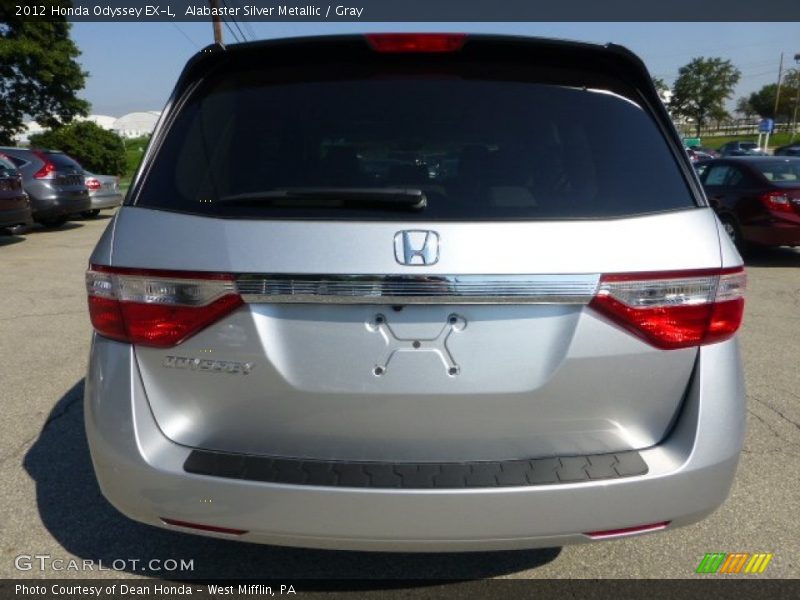 Alabaster Silver Metallic / Gray 2012 Honda Odyssey EX-L
