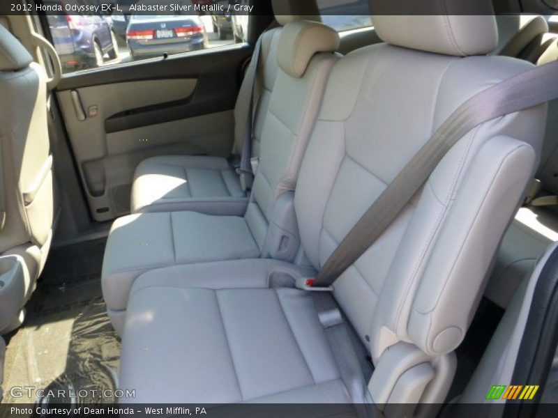 Alabaster Silver Metallic / Gray 2012 Honda Odyssey EX-L