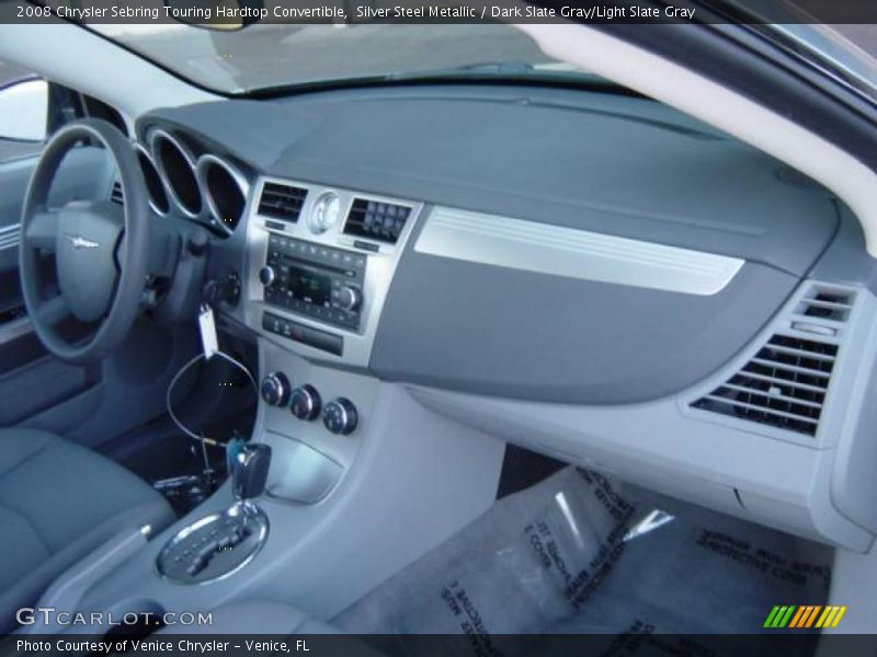 Silver Steel Metallic / Dark Slate Gray/Light Slate Gray 2008 Chrysler Sebring Touring Hardtop Convertible