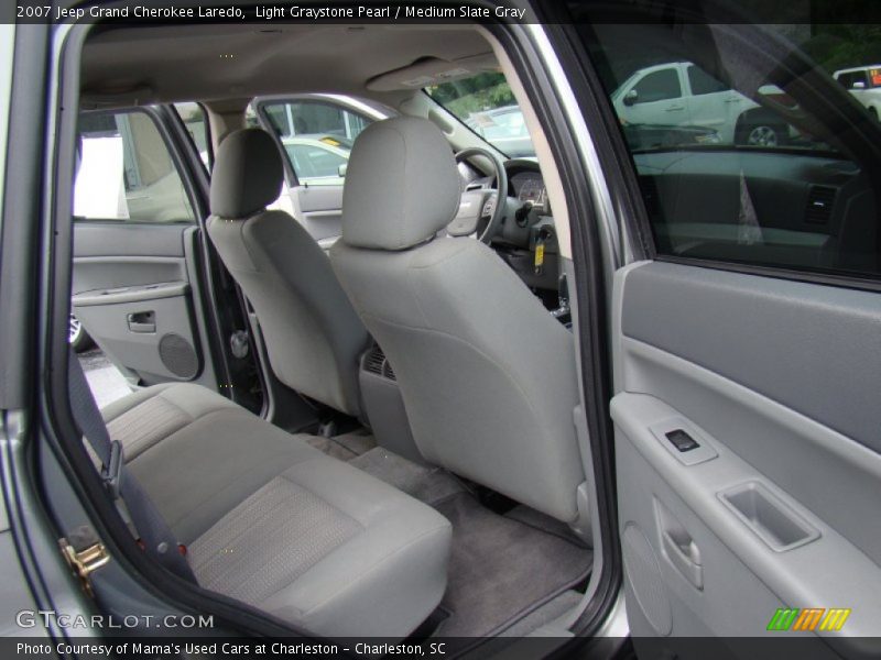 Light Graystone Pearl / Medium Slate Gray 2007 Jeep Grand Cherokee Laredo