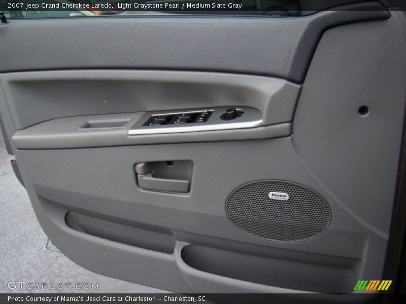 Light Graystone Pearl / Medium Slate Gray 2007 Jeep Grand Cherokee Laredo