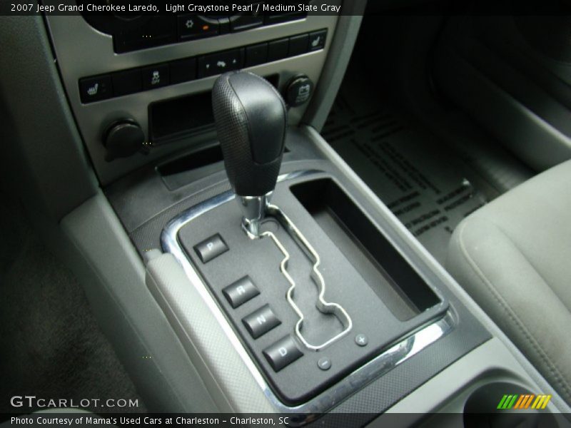 Light Graystone Pearl / Medium Slate Gray 2007 Jeep Grand Cherokee Laredo