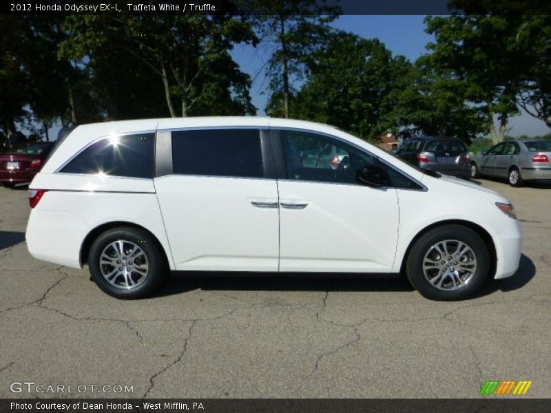 Taffeta White / Truffle 2012 Honda Odyssey EX-L